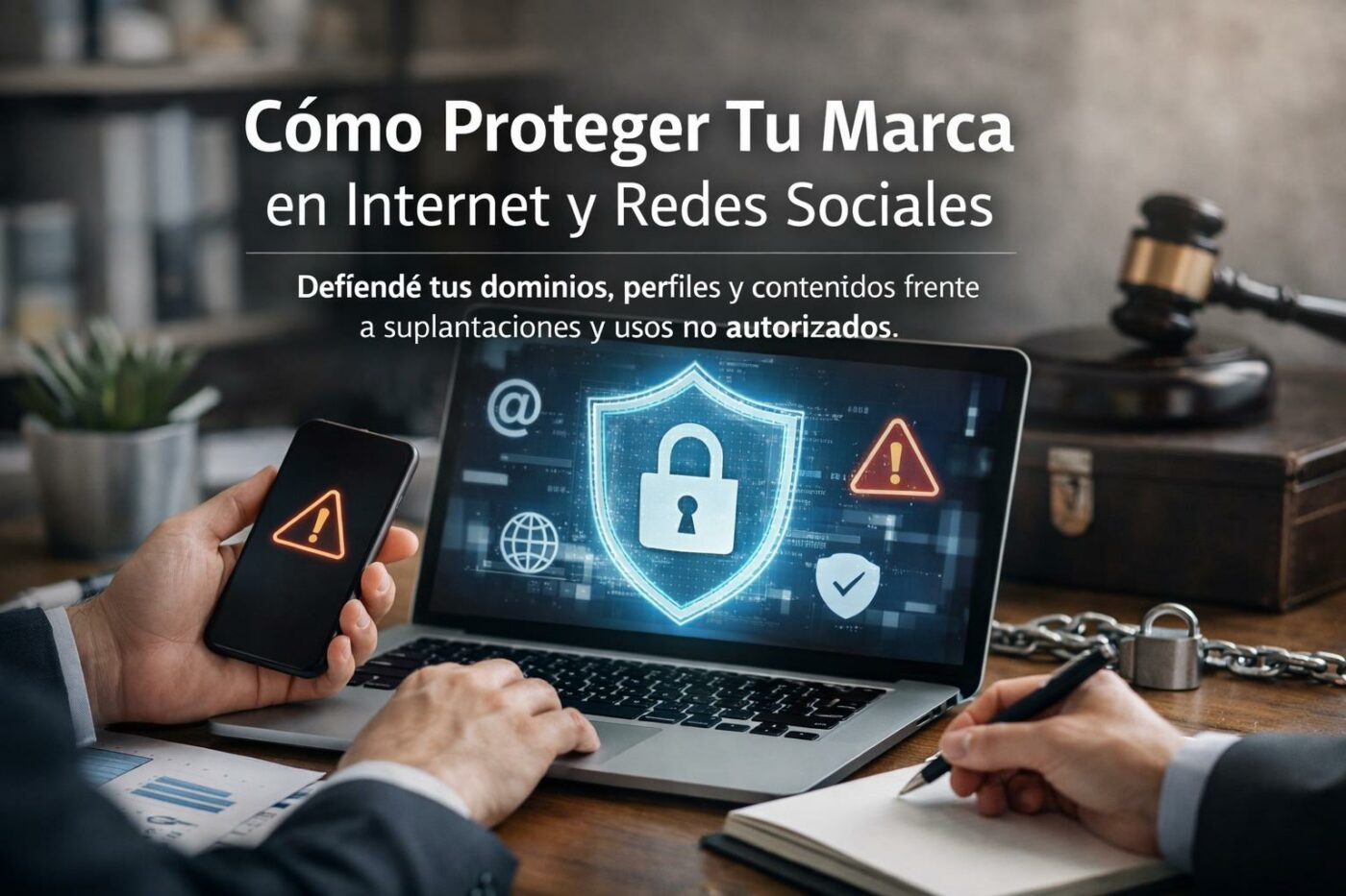 Cómo proteger tu marca en internet y redes sociales