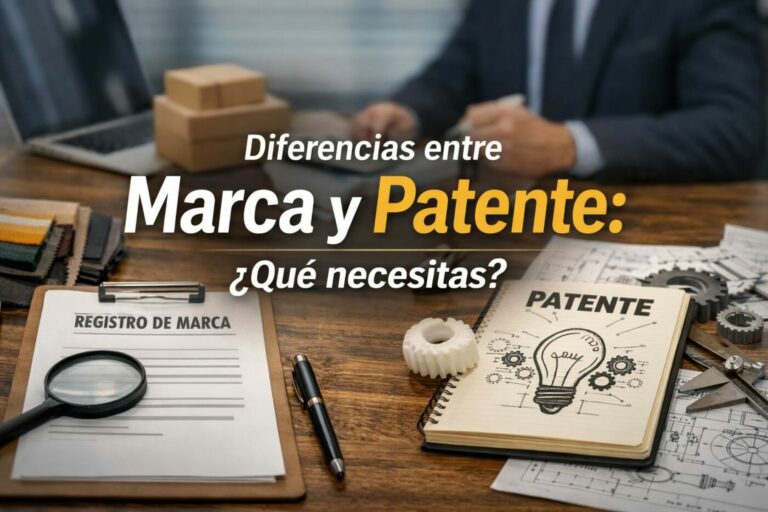 Diferencias entre marca y patente: ¿qué necesitas?