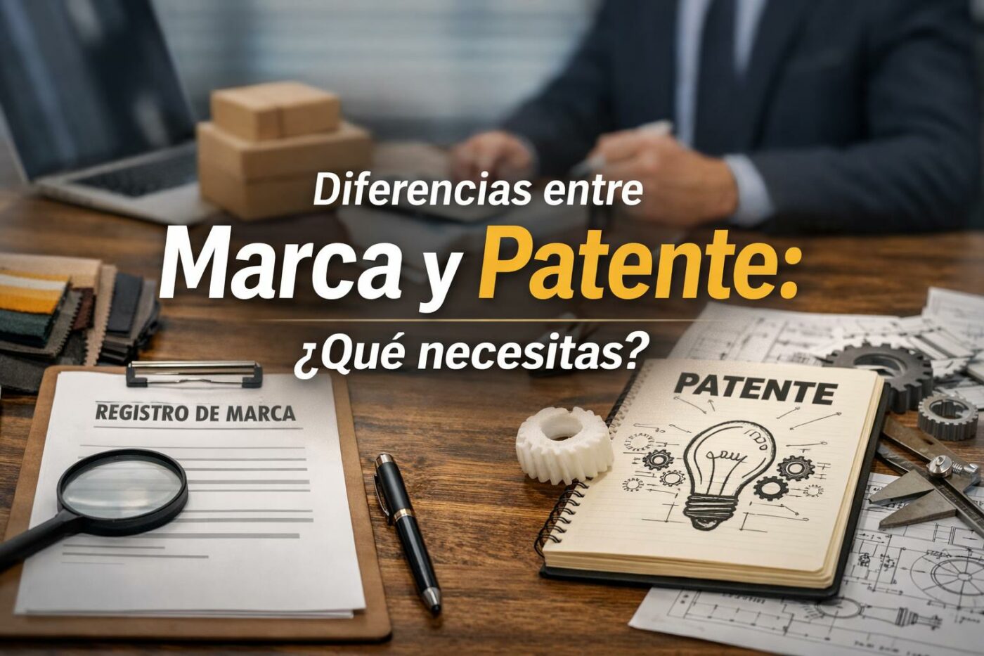 Diferencias entre marca y patente: ¿qué necesitas?
