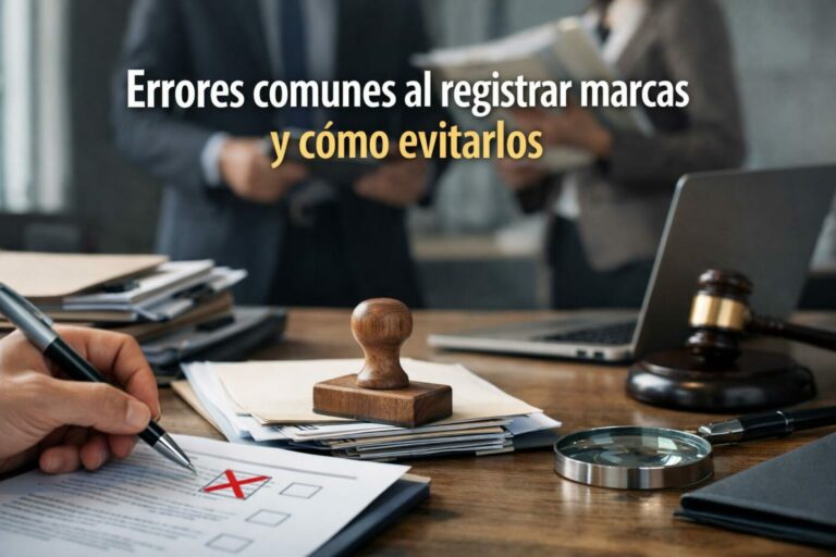 Errores comunes al registrar marcas y cómo evitarlos
