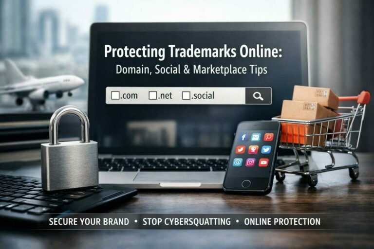 Protecting Trademarks Online: Domain, Social & Marketplace Tips